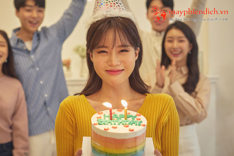 25 mẫu câu chúc mừng sinh nhật tiếng Hàn ý nghĩa nhất