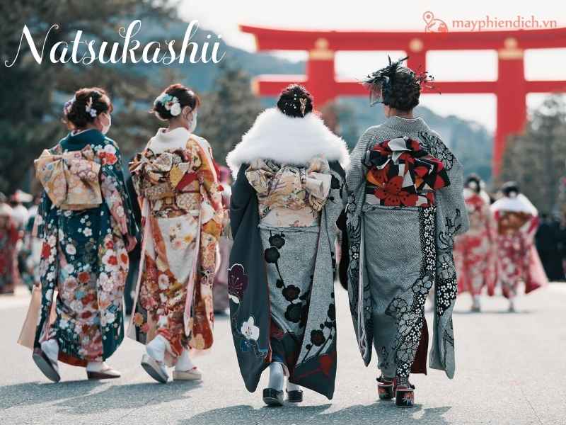 Vai trò của Natsukashii đối với văn hóa Nhật Bản