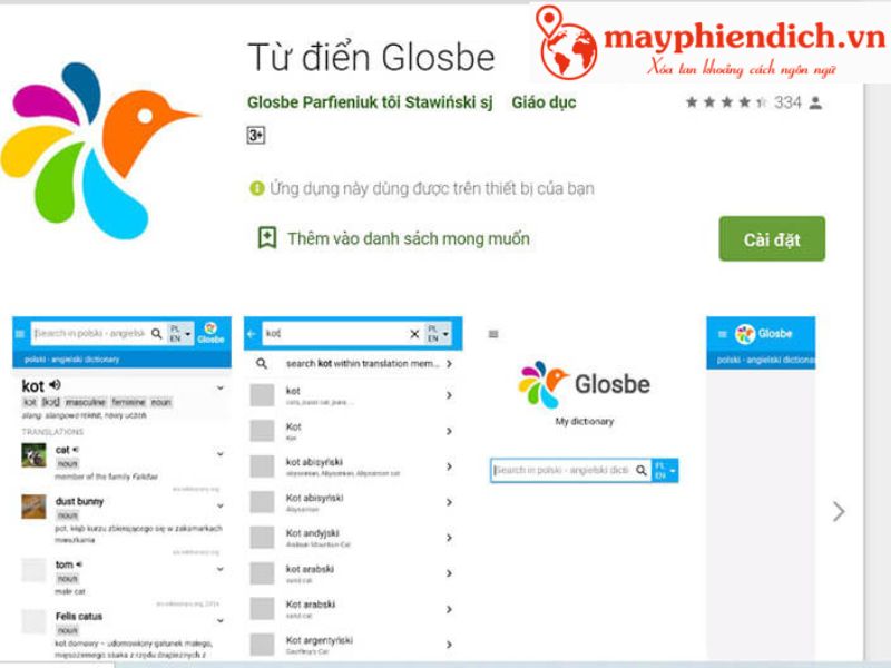 Từ điển Glosbe Từ điển Glosbe