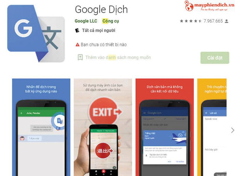 Google Dịch (Google Translate) dịch ngôn ngữ Nga bằng hình ảnh
