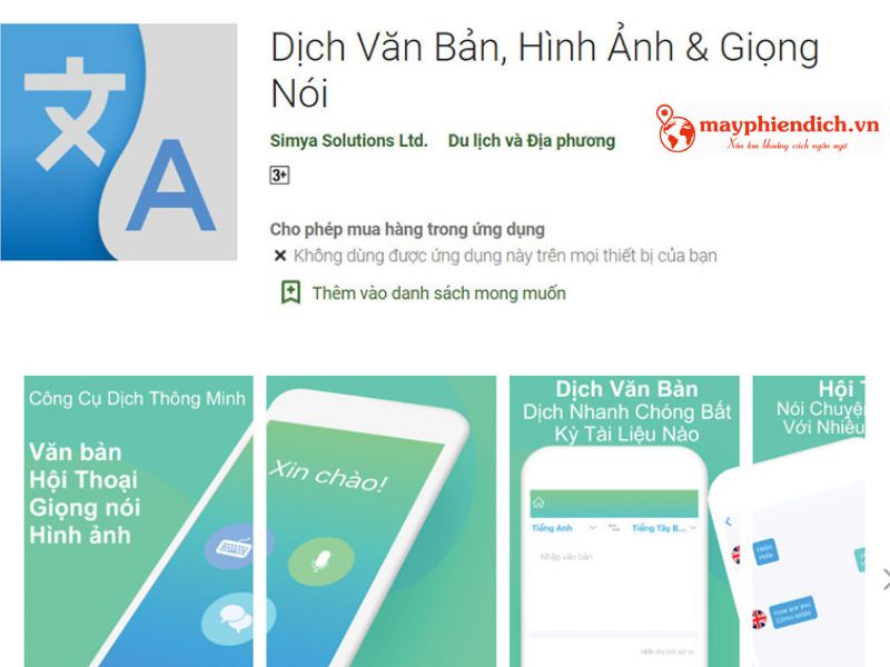 App dịch tiếng Nhật bằng Translate Me