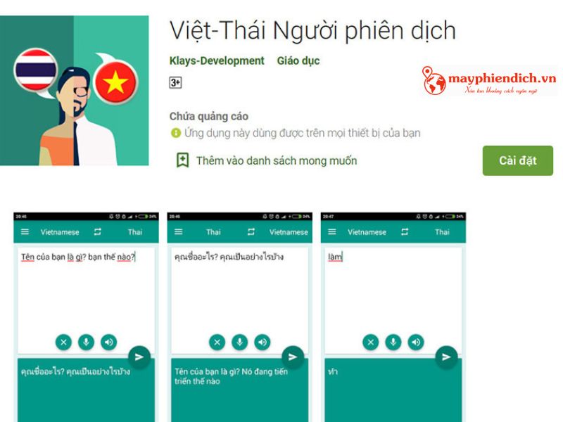 Ứng dụng Người Phiên Dịch
