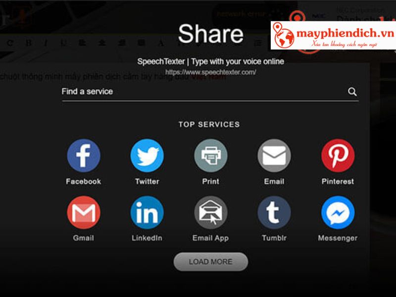 Share ứng dụng đến tất cả mọi người