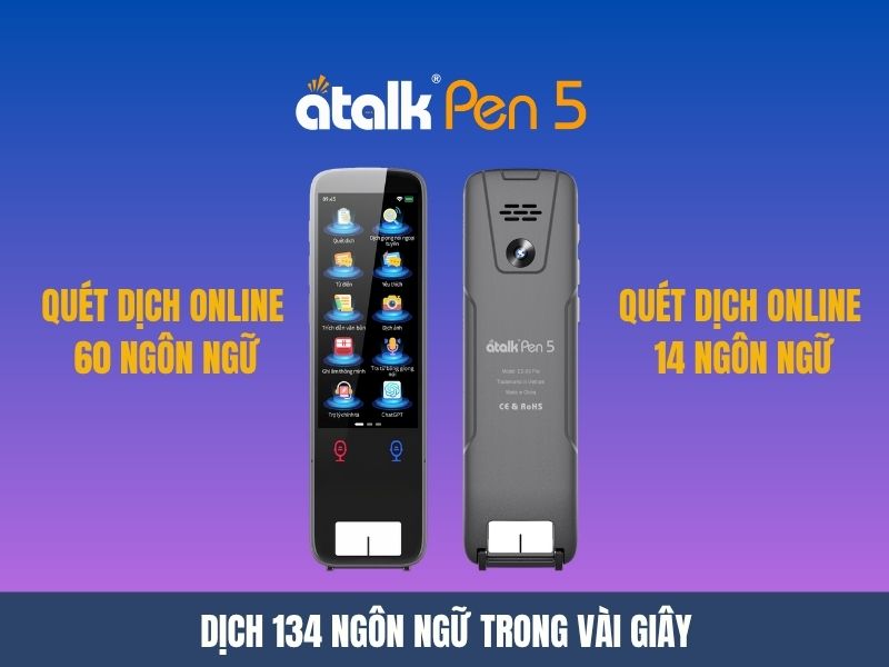 Bút phiên dịch ATalk Pen 5