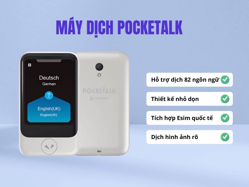 MÁY DỊCH Pocketalk