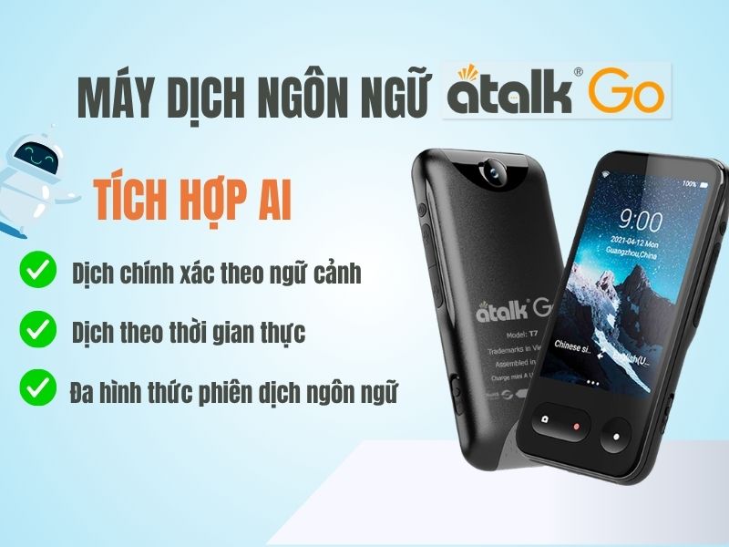 Máy dịch ngôn ngữ ATalk Go
