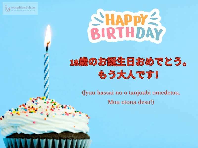 Happy Birthday Tiếng Nhật