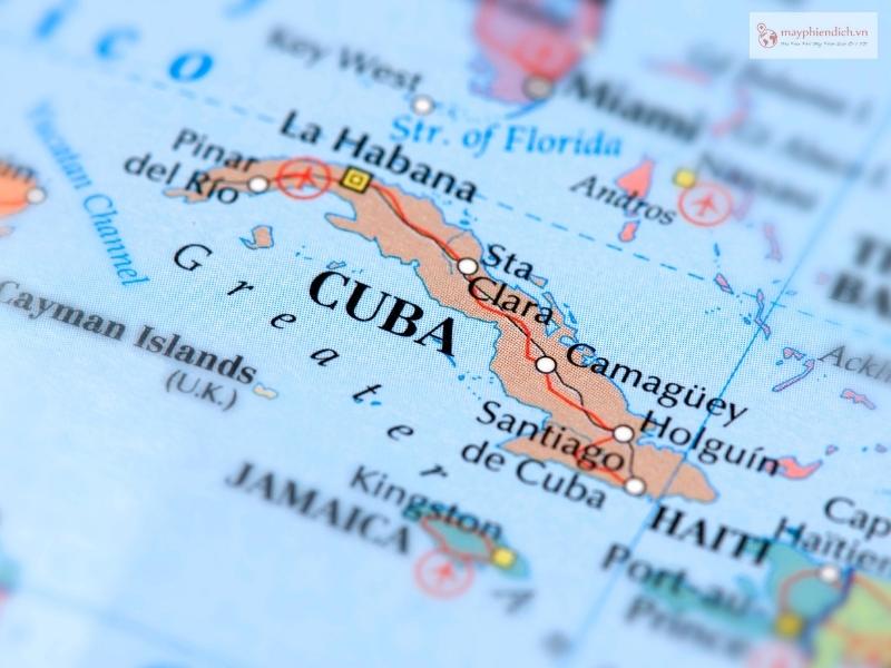 Cuba nằm ở đâu trên bản đồ thế giới