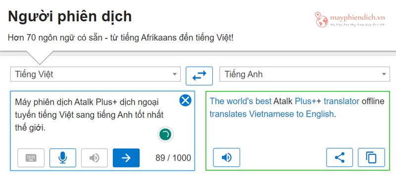 Bab.la dịch tiếng Anh sang Việt
