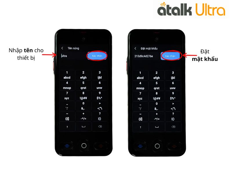 Đặt Tên Và Mật Khẩu Cho Tên Mifi Của ATalk Ultra   