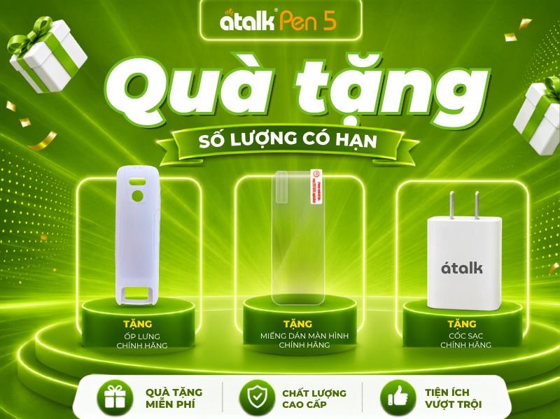 Quà Tặng Đi Kèm ATalk Lite