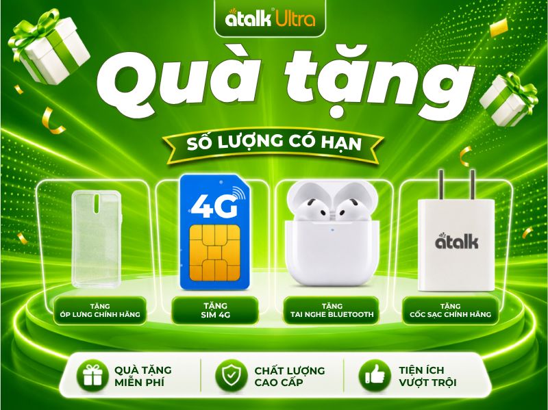 Quà Tặng Máy Phiên Dịch Cuộc Gọi ATalk Ultra