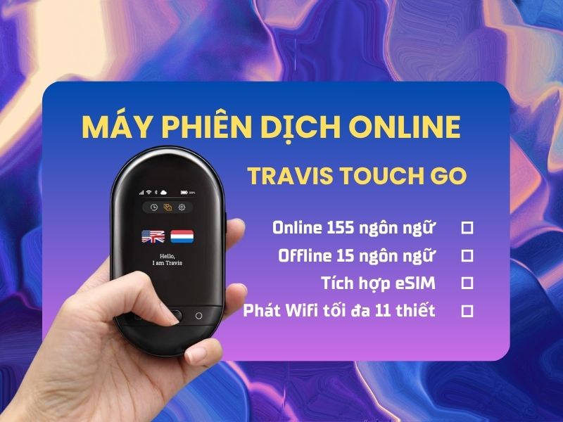 Máy dịch Offline Travis Touch Go Máy dịch Offline Travis Touch Go