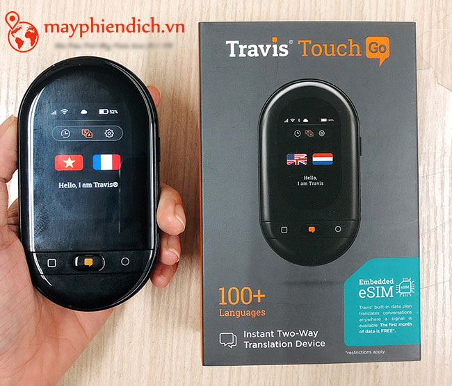 Máy phiên dịch ngôn ngữ Hàn thương hiệu Hà Lan - Travis Touch Go