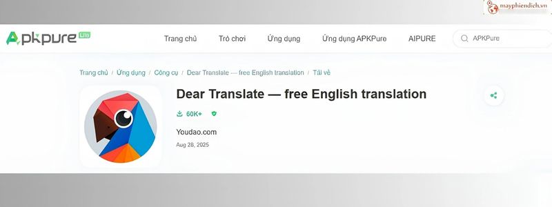 Dear Translate – Dịch Tiếng Nga Sang Tiếng Việt Bằng Giọng Nói