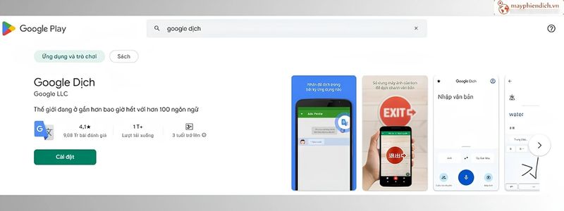 Google Dịch – Phần Mềm Dịch Tiếng Nga Sang Tiếng Việt Miễn Phí