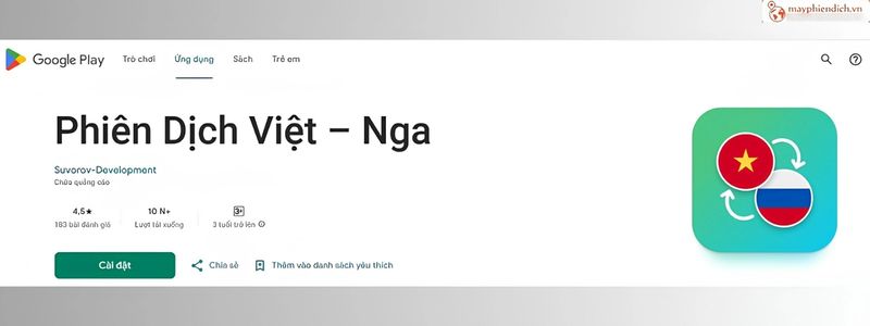 Phiên Dịch Việt – Nga – Phần Mềm Dịch Tiếng Nga Sang Tiếng Việt Hiệu Quả