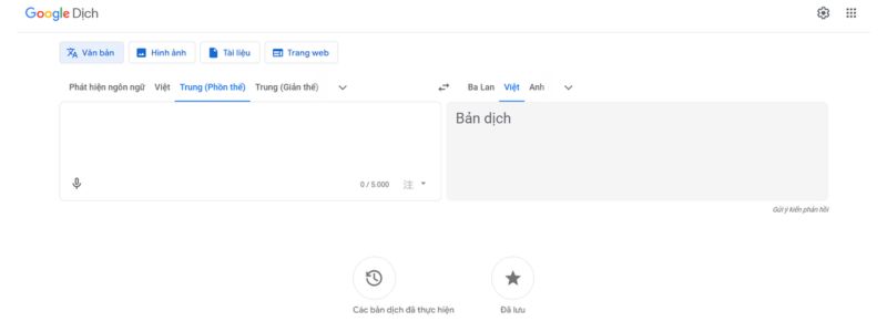 Google Dịch - Web Dịch Tiếng Trung Online Tiện Lợi Nhất Google Dịch - Web Dịch Tiếng Trung Online Tiện Lợi
