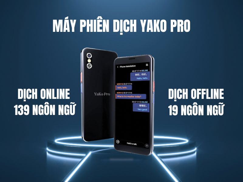Máy phiên dịch YaKo Pro