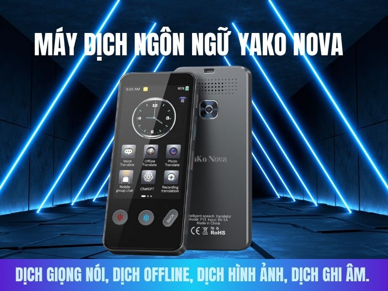 Máy dịch ngôn ngữ YaKo Nova