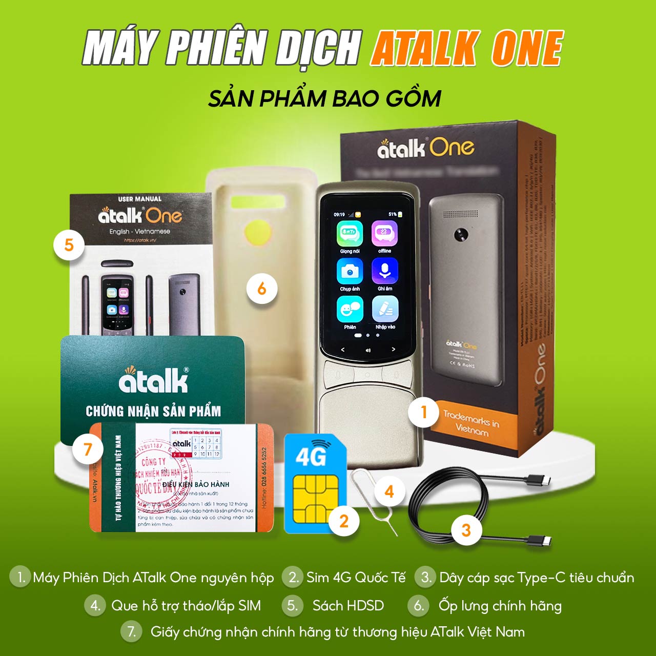 Bên Trong Máy Dịch ATalk One Có Gì
