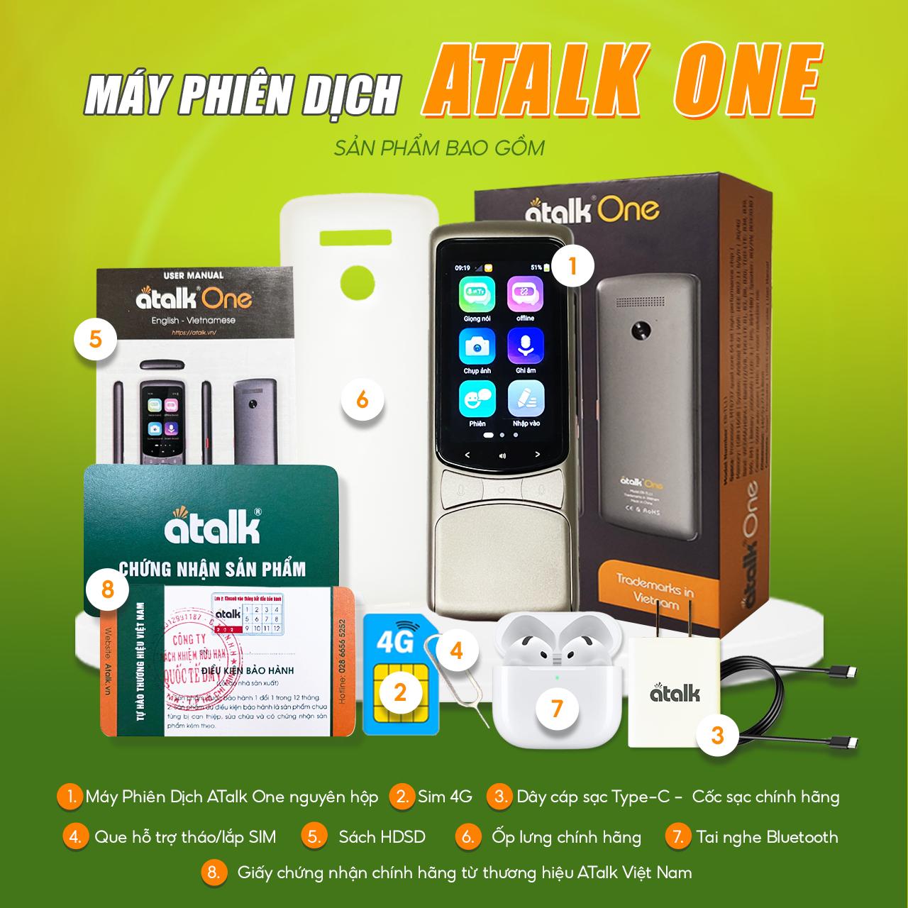 Bên Trong Máy Dịch ATalk One Có Gì