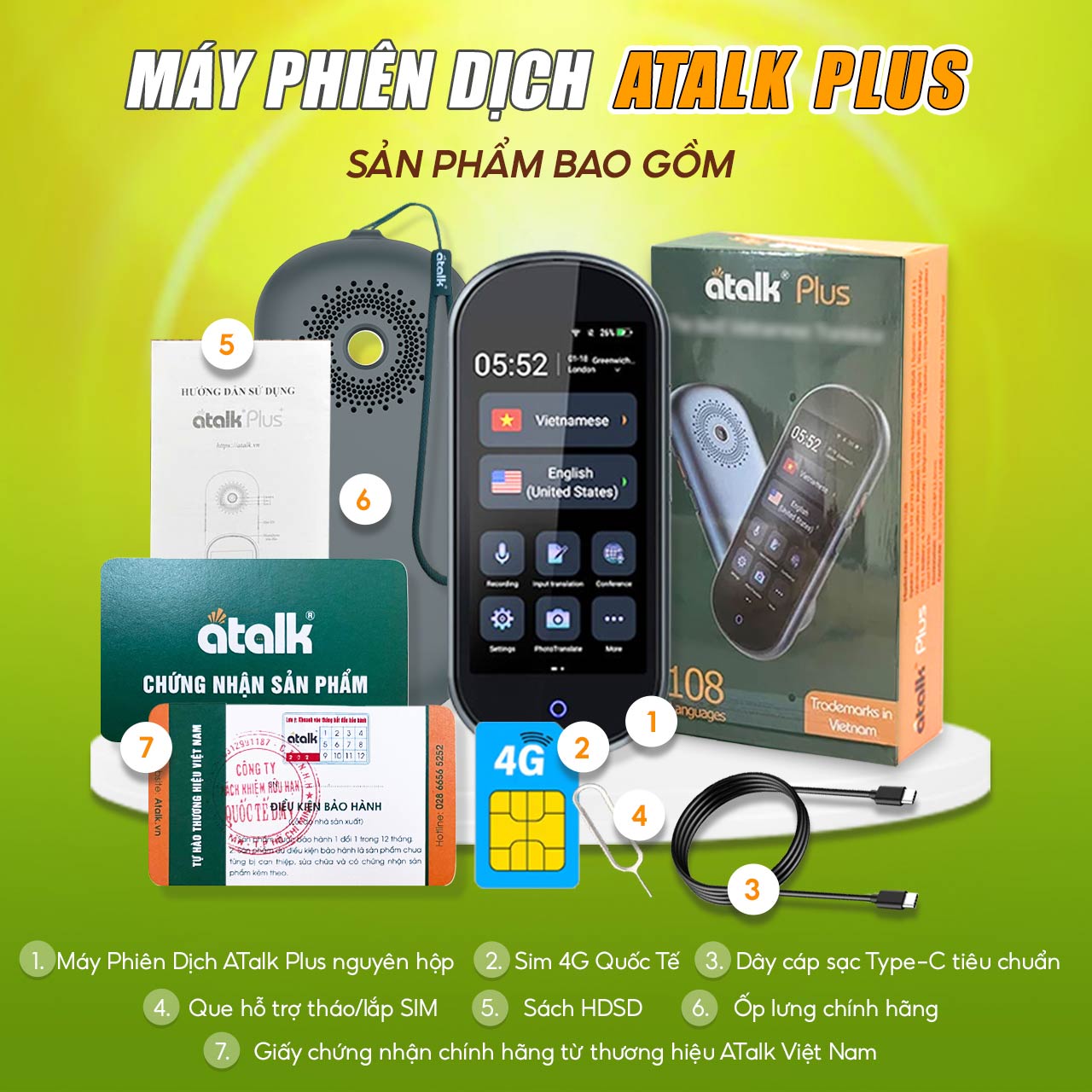Trong Máy Dịch ATalk Plus Có Gì