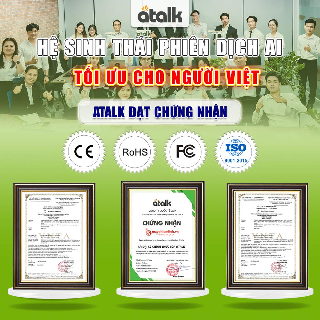MayPhienDichVN - Địa Chỉ Phân Phối Chính Hãng Máy Phiên Dịch Cuộc Gọi ATalk Ultra