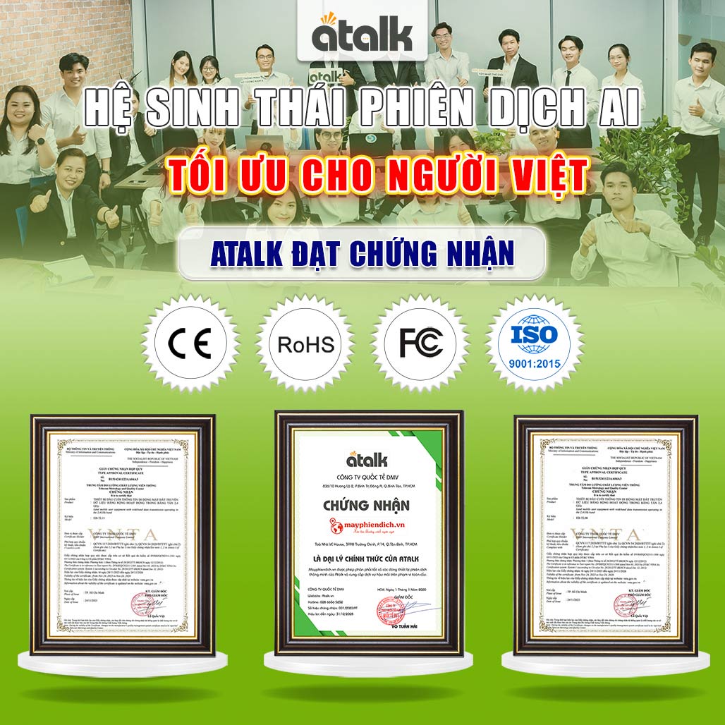 MayPhienDichVN Phân Phối Bút Quét Dịch ATalk Pen 5 Chính Hãng