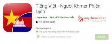Top 9 App dịch tiếng Khmer sang tiếng Việt hiệu quả nhất