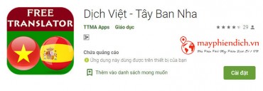 Top 10 app dịch tiếng Việt sang tiếng Tây Ban Nha CHUẨN nhất