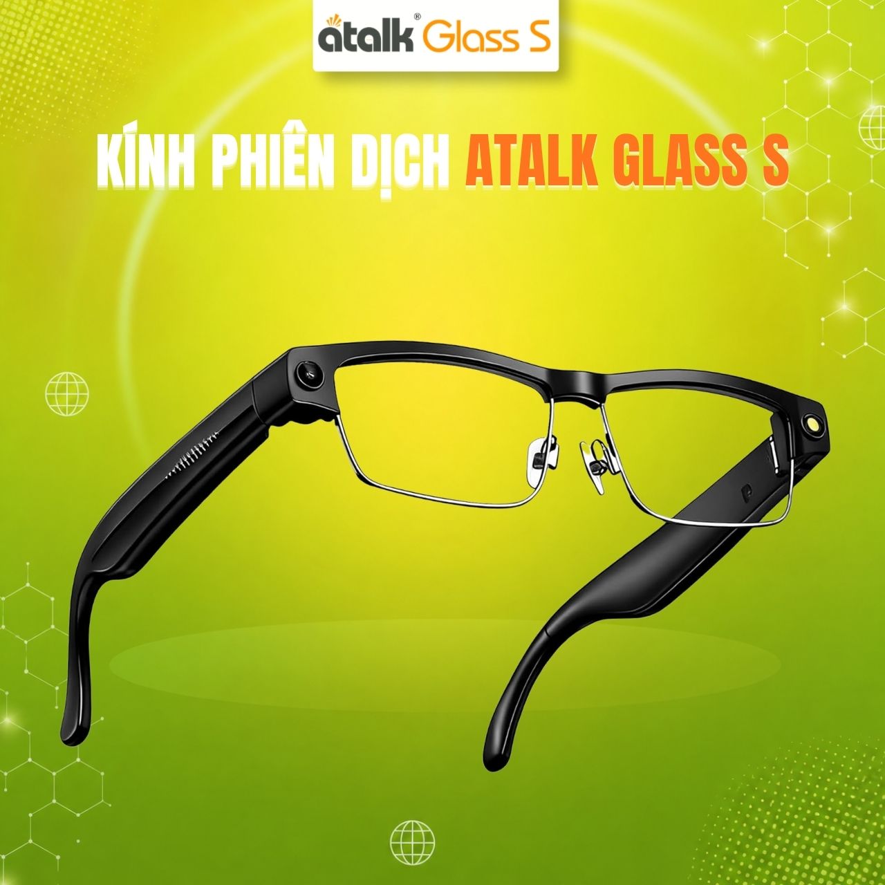 Kính Phiên Dịch Thông Minh AI ATalk Glass S