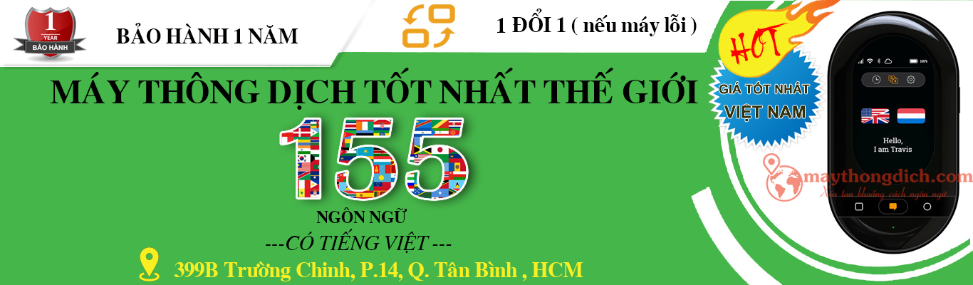 Máy Phiên Dịch Travis Touch Plus